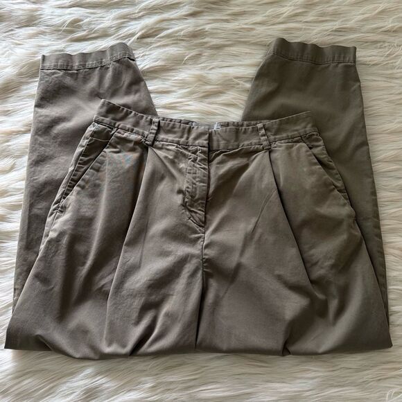 Everlane Slouchy Chino Pant in Green - Size 2 - Picture 6 of 9